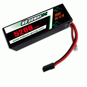 HD 5200mAh 100C 3S 11.1V RC-Autobatterie