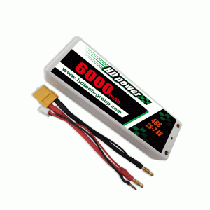 HD 6000mAh 100C 4S 14.8V RC-Autobatterie